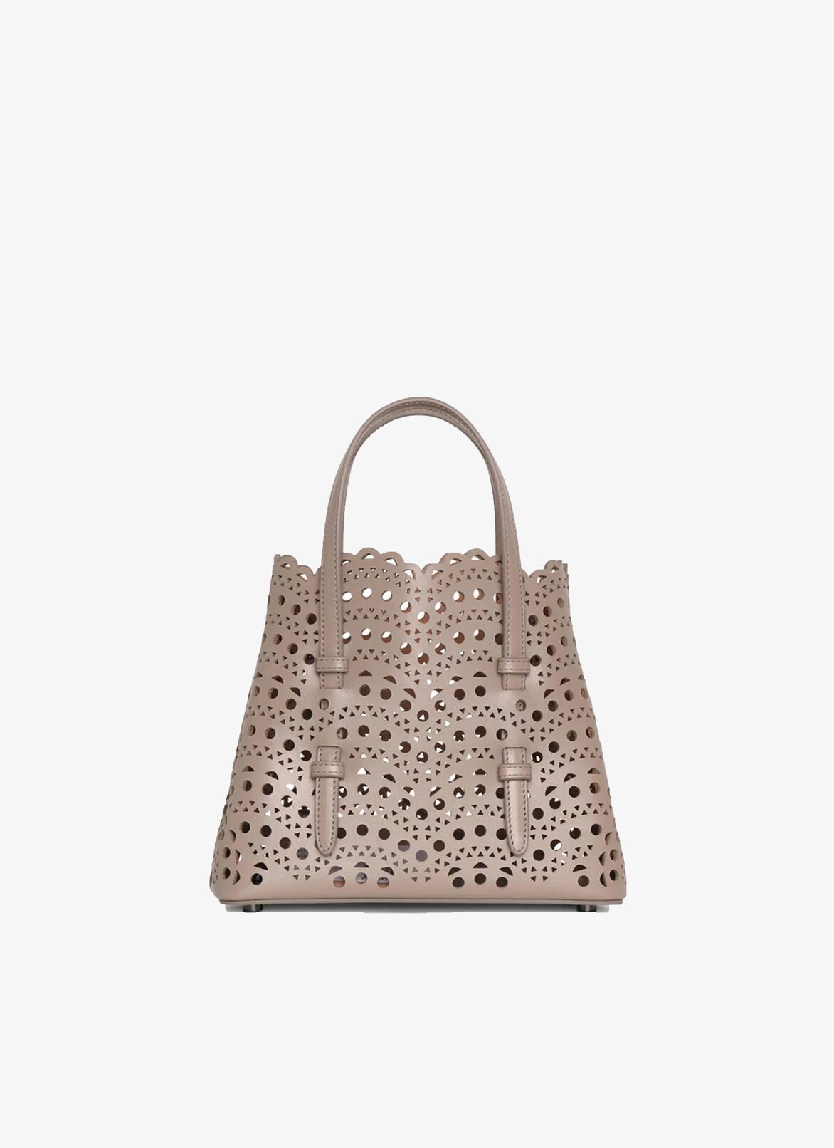 Mina 20 tote bag  ALAÏA DOVE GREY MINA 20 TOTE BAG